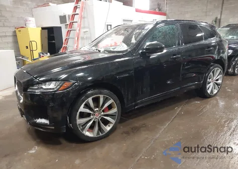 2019 Jaguar F-Pace S из США, поврежденный, VIN SADCM2FV4KA358459